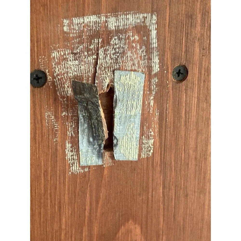 Vtg Wood Perpetual Calendar Children porch Goose 80s 90s Country Decor Complete